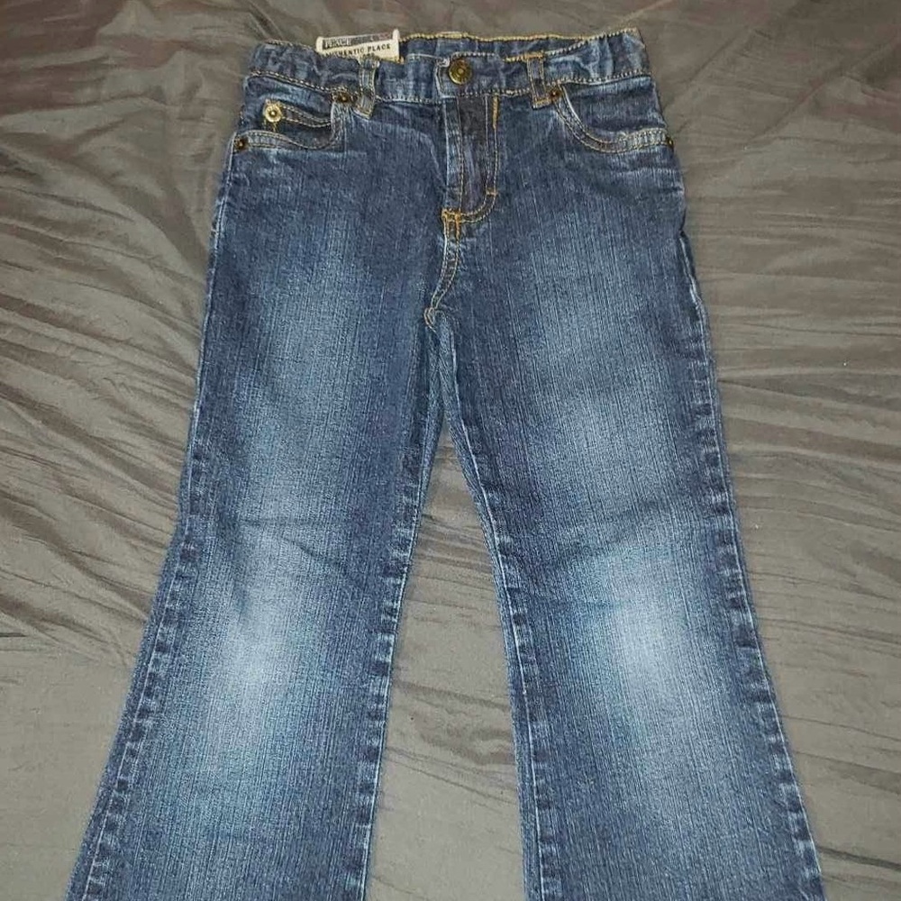 Girls flare leg jeans